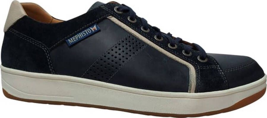 Mephisto HARRISON GRIZZLY Volwassenen Heren sneakersVrije tijdsschoenen Kleur Blauw