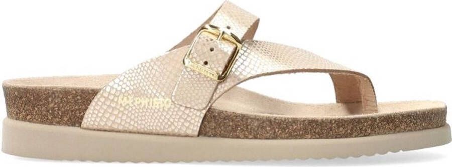 Mephisto Comfortabele Helen damessandaal Beige Dames