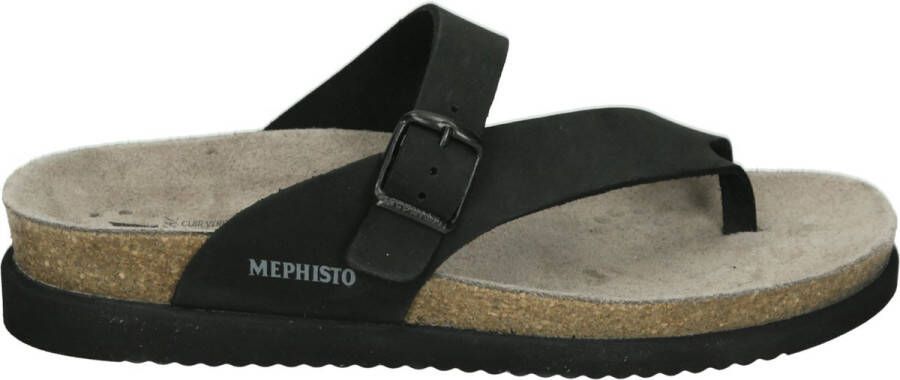 Mephisto HELEN SANDALBUCK Volwassenen Dames slippersMoederdag Kleur: Zwart