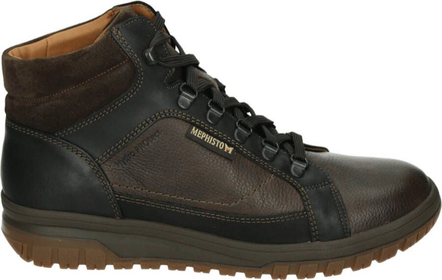 Mephisto PITT NEVADA Volwassenen sneakers veterschoenVrije tijd half-hoog Bruin