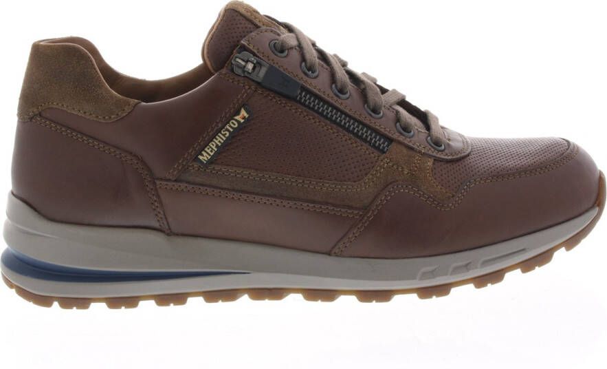 Mephisto BRADLEY RANDY CasualHeren sneakersHeren veterschoenVrije tijdsschoenen Cognac