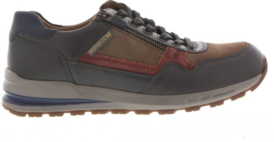 Mephisto Heren Veterschoenen Bradley Graphite Grijs