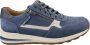 Mephisto BRADLEY 25545 1580 6145 Blauwe heren sneaker met rits - Thumbnail 1