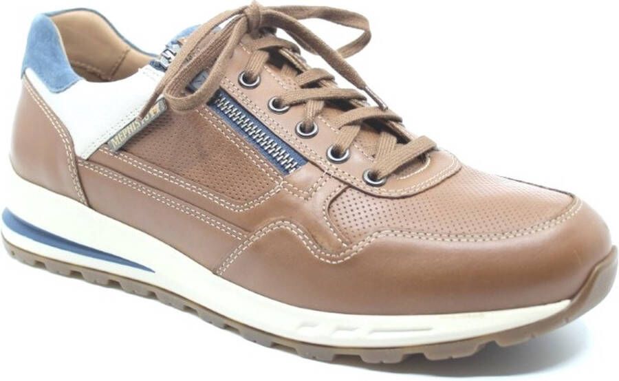 Mephisto BRADLEY RANDY Volwassenen sneakers veterschoenVrije tijdsschoenen Cognac