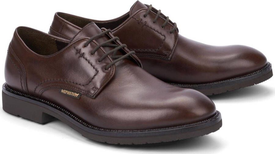 Mephisto Heren Veterschoenen Bruin