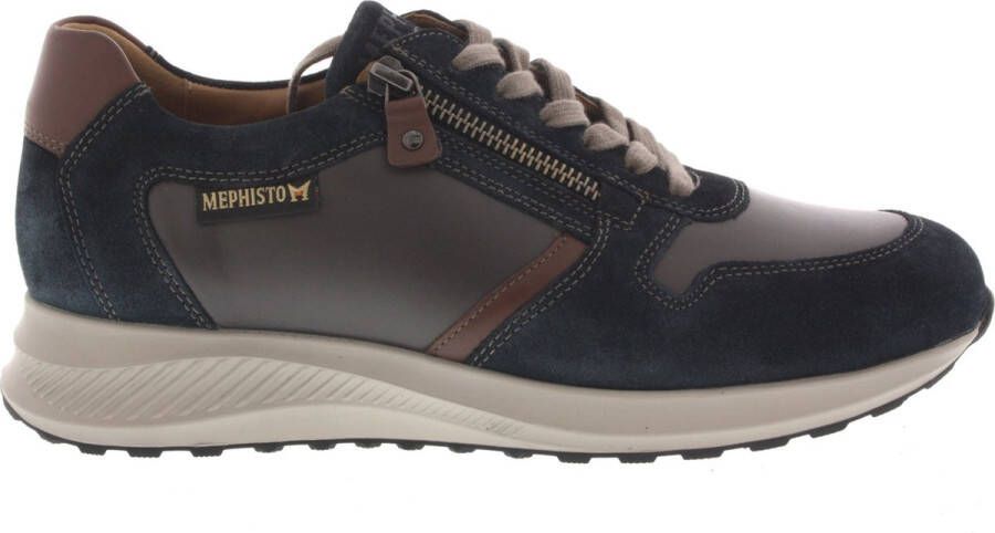 Mephisto DINO VELSPORT CasualHeren sneakersHeren veterschoenVrije tijdsschoenen Blauw