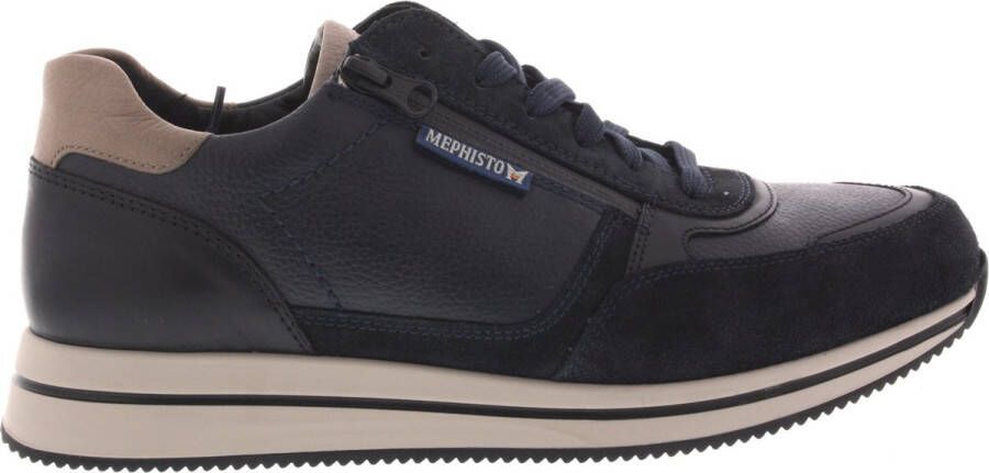 Mephisto GILFORD VELSPORT Volwassenen Heren sneakersVrije tijdsschoenen Kleur Blauw