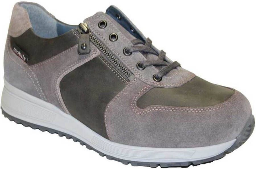 Mephisto Herve dark grey velours taupe sneaker )