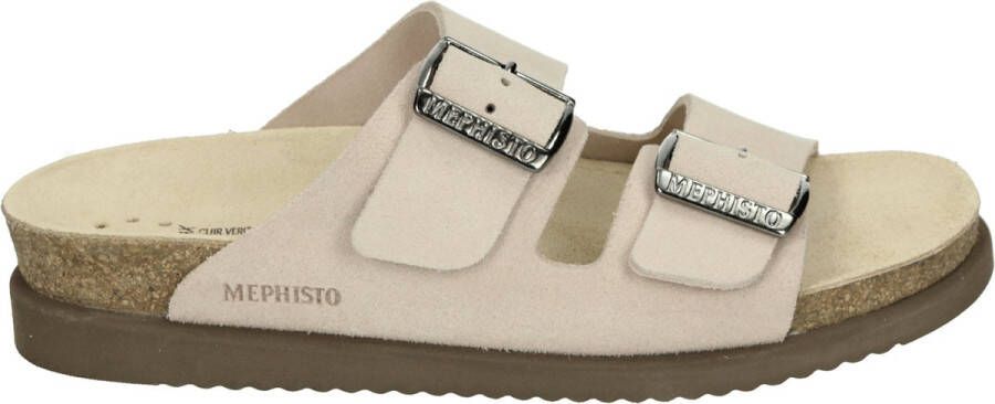 Mephisto HESTER SANDVEL Dames slippers Wit beige