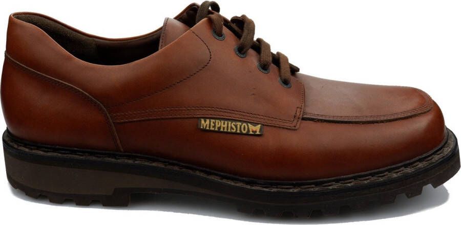 Mephisto Stijlvolle Herenschoen met Veters Brown Heren