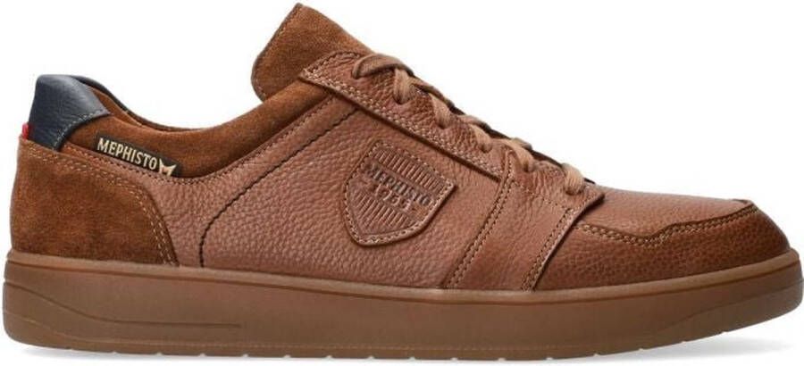 Mephisto Stijlvolle Hugh Sneaker voor Heren Brown Heren