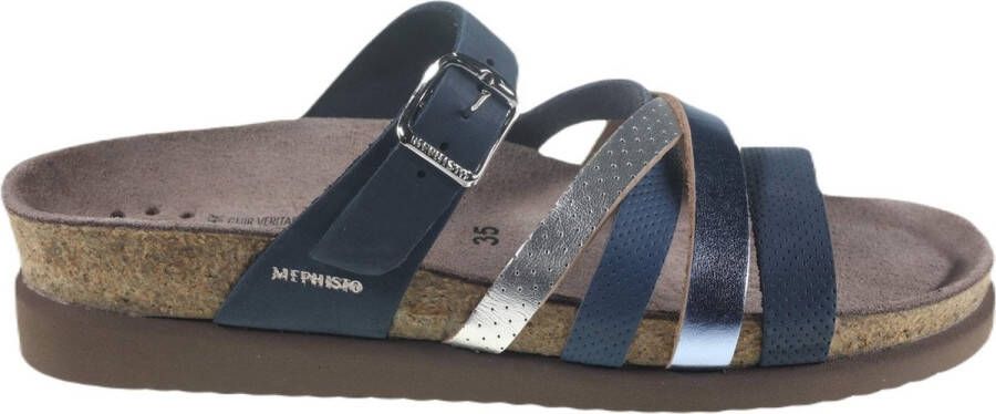 Mephisto Huleda dames sandaal blauw