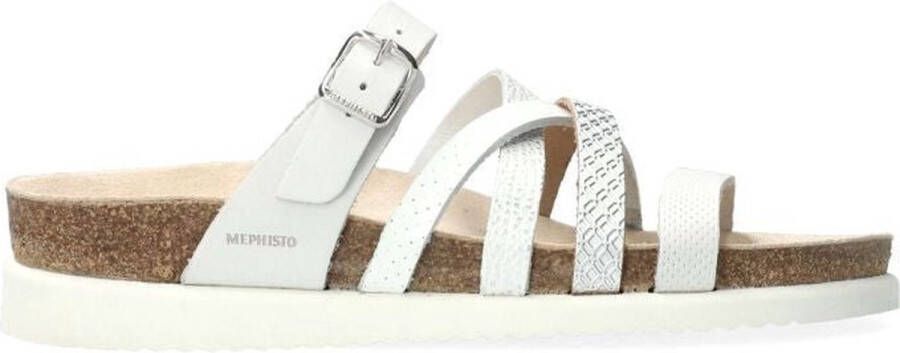 Mephisto Stijlvolle Huleda Sandaal voor Dames White Dames