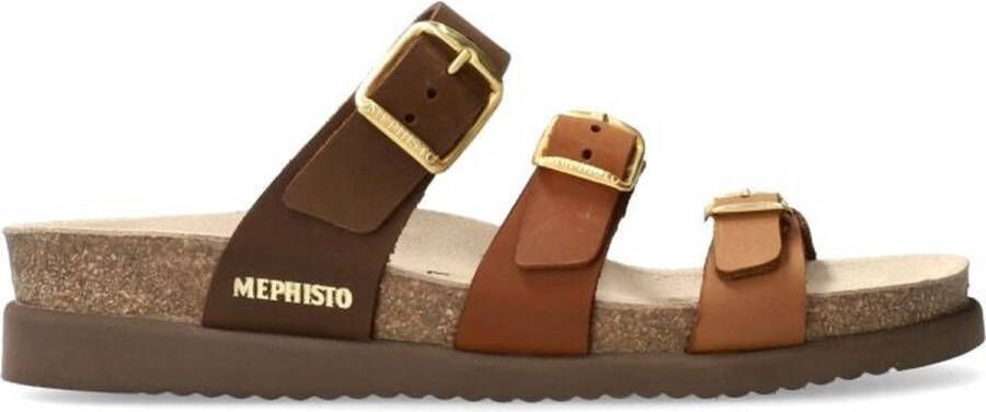 Mephisto Bruine Band Sandaal met SOFT-air Technologie Brown Dames