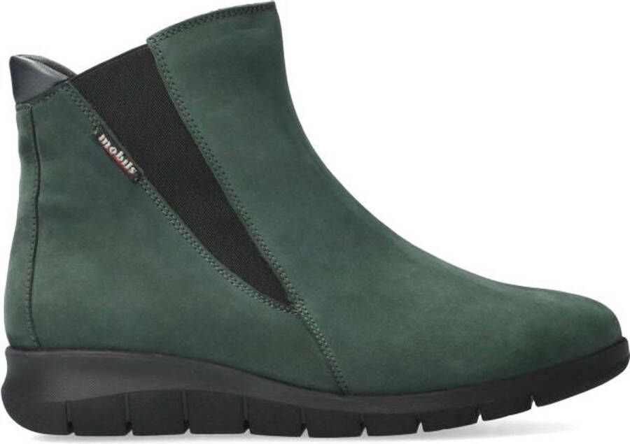 Mephisto Comfortabele Dames Enkellaarsjes Green Dames