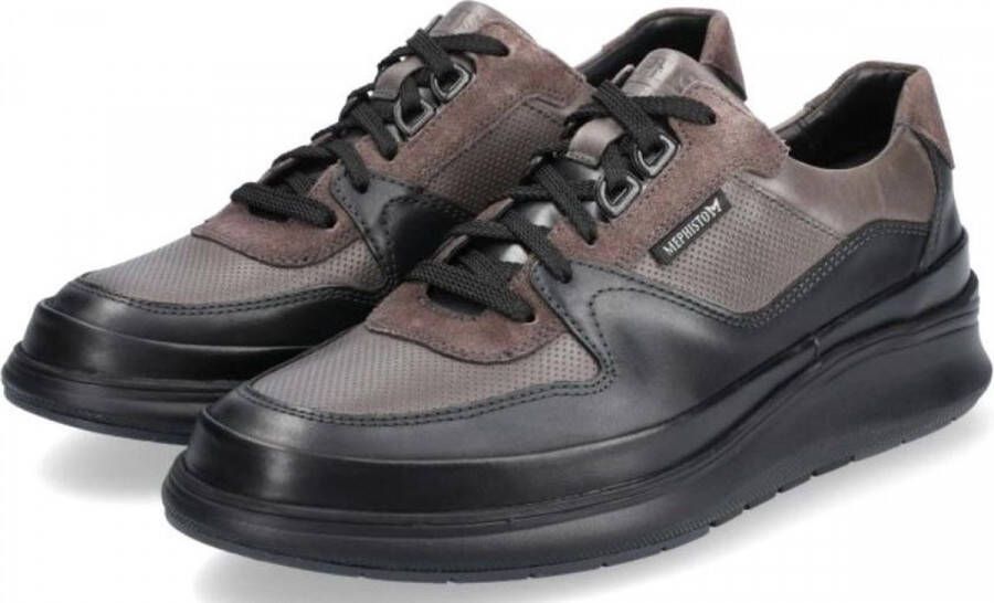 Mephisto Julien Veterschoen voor Heren Black Heren