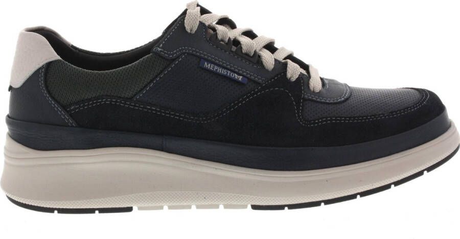 Mephisto JULIEN Volwassenen Heren sneakersVrije tijdsschoenen Blauw