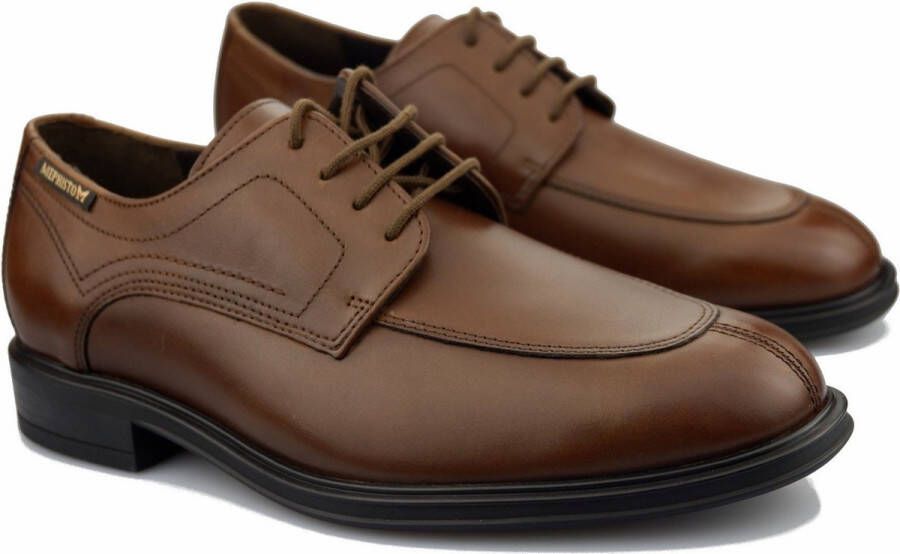 Mephisto Stijlvolle Herenschoen met Veters Brown Heren