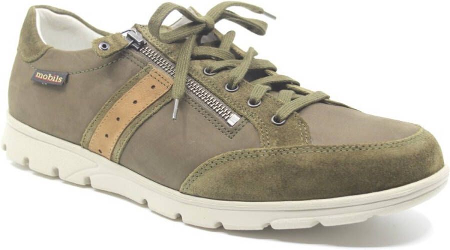 Mephisto KRISTOF 3694 25566 25542 Khaki sneaker wijdte H