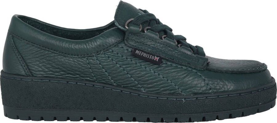 Mephisto Lady dames veterschoen groen