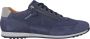 Mephisto Blauwe leren herensneaker Blue Heren - Thumbnail 1