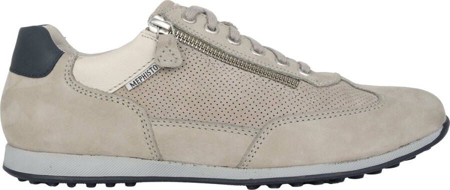 Mephisto Comfortabele Grijze Herensneaker Leon Gray Heren