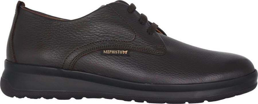 Mephisto Bruine veterschoen voor heren Brown Heren