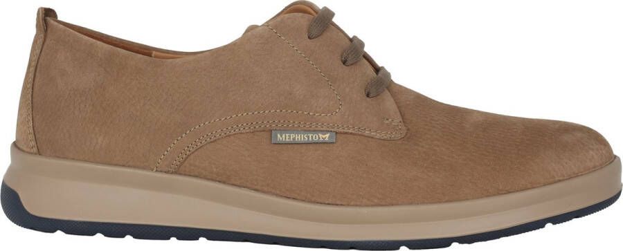 Mephisto Lester heren veterschoen Taupe