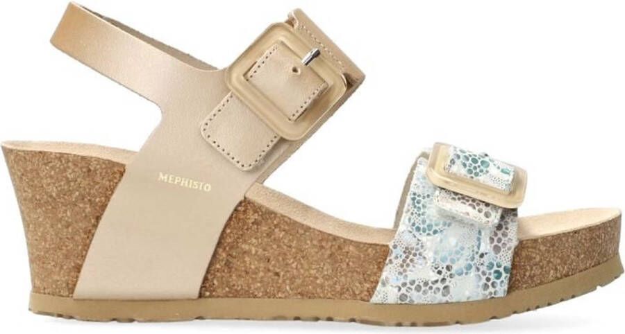 Mephisto Lichtgewicht damesandaal met Soft-Air technologie Beige Dames