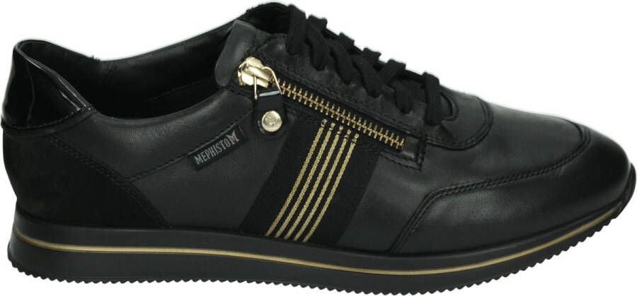 Mephisto LUCILLE SILK Volwassenen Lage sneakersDames sneakers Zwart