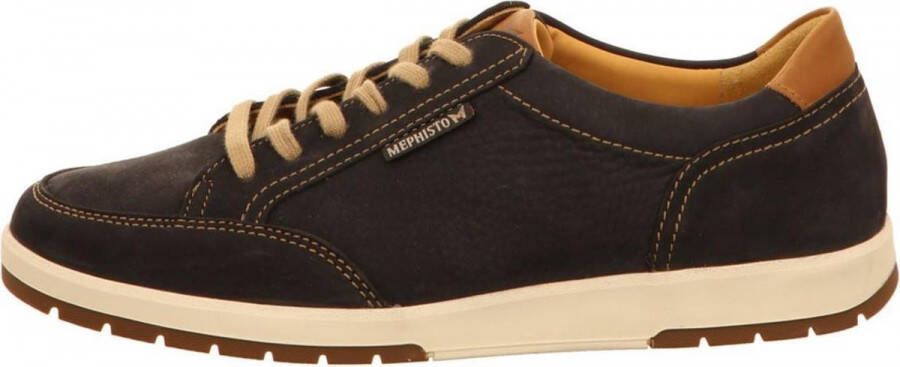 Mephisto LUDO SPORTBUCK Volwassenen Heren sneakersVrije tijdsschoenen Kleur Blauw