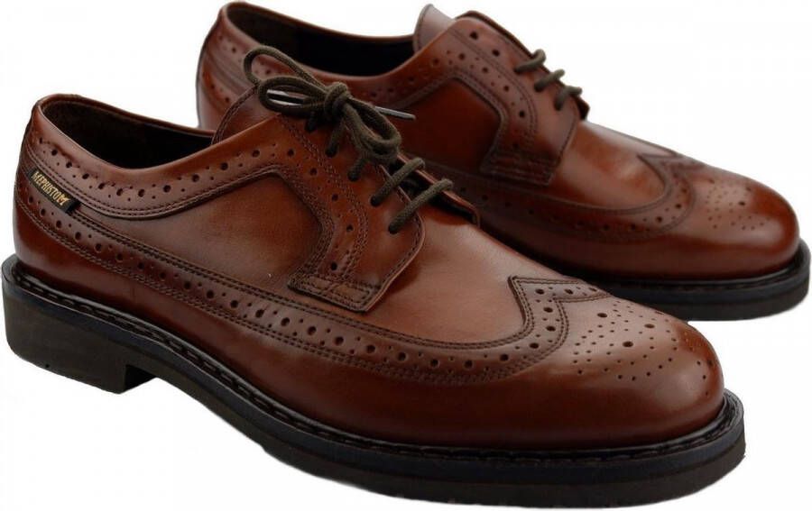 Mephisto Klassieke Herenschoen met Veters Brown Heren