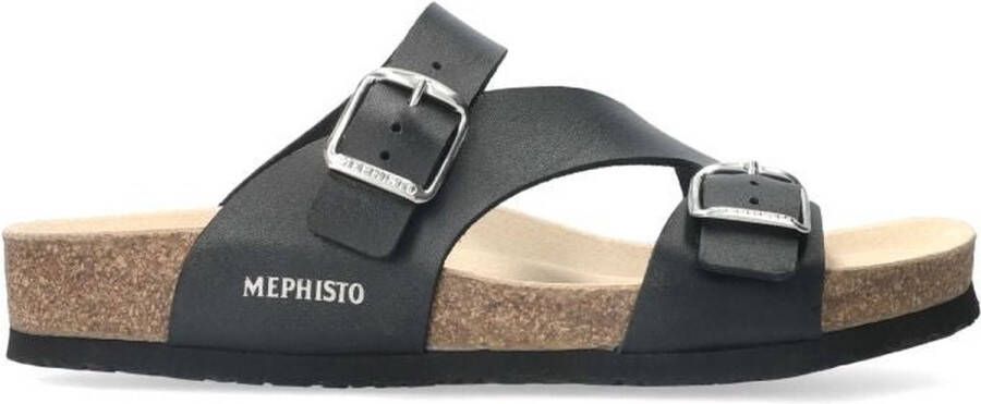 Mephisto Comfortabele Melaine damessandaal Black Dames