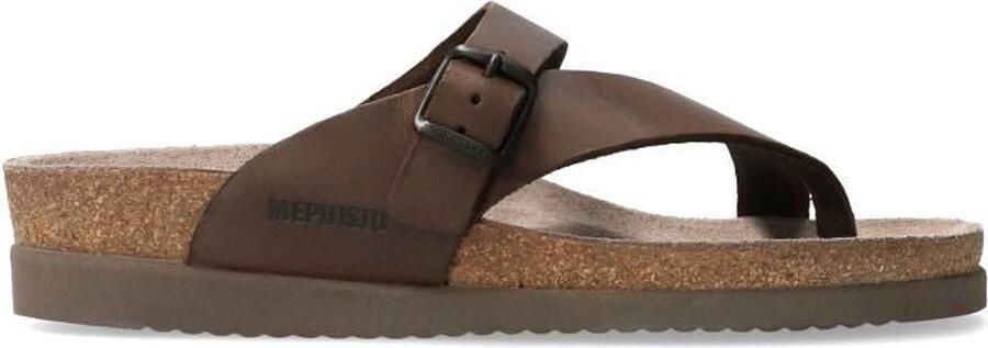 Mephisto Lichtgewicht damesandaal met Soft-Air technologie Brown Dames