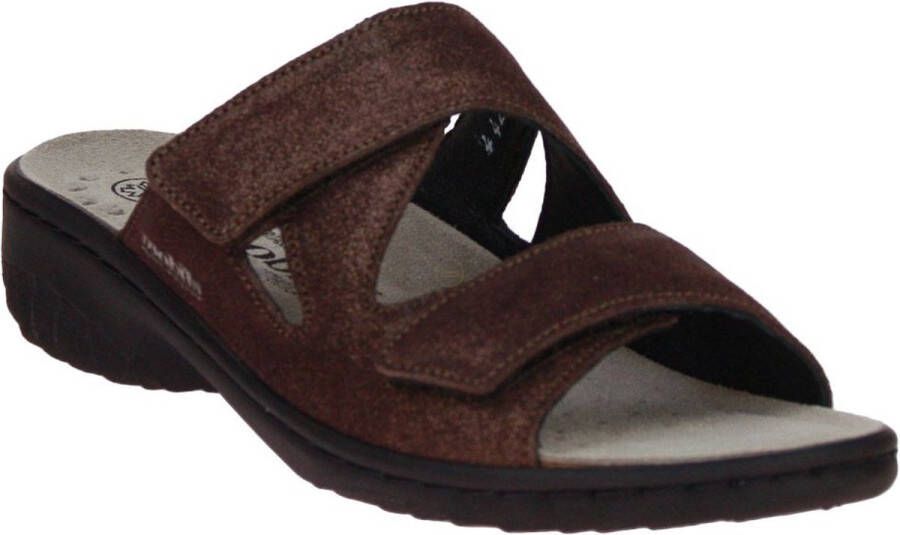 Mephisto Mobils Ergonomic Geva Bruine Slipper