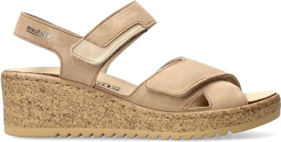 Mephisto Mobils Noor dames sandaal beige