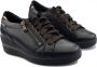 Mephisto Patsy Dames Sneaker Zwart Leer Brede Pasvorm Black Dames - Thumbnail 12