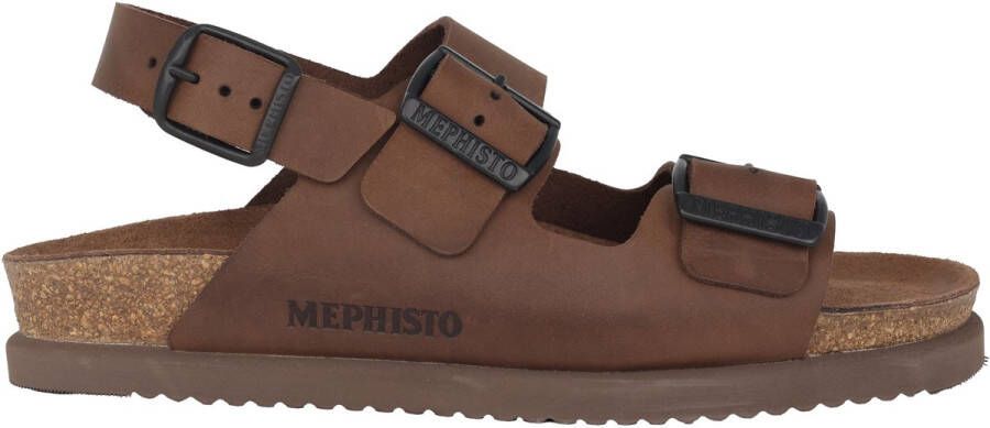 Mephisto Kwaliteit 'Nardo' herensandaal bruin Brown Heren