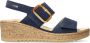 Mephisto Mobils Nasma dames sandaal blauw - Thumbnail 1