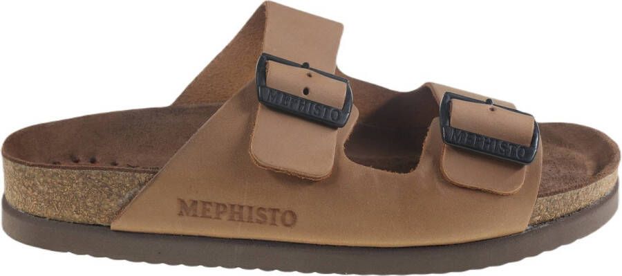 Mephisto Comfortabele Herensandaal Kastanjebruin Brown Heren