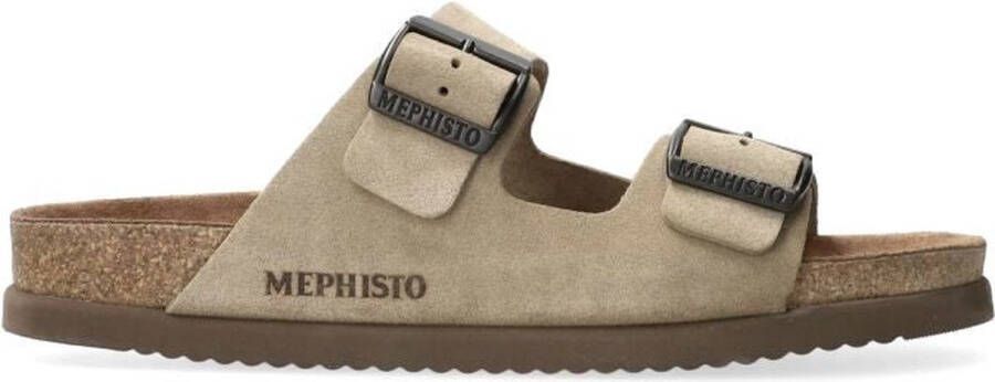 Mephisto Comfortabele Nerio Herensandaal Brown Heren