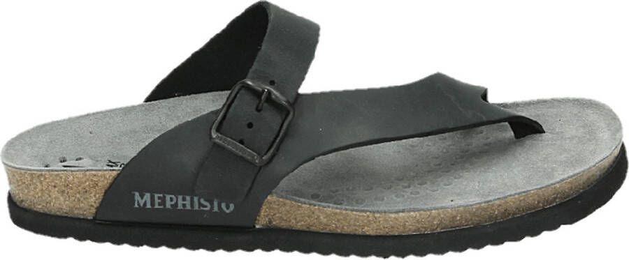 Mephisto NIELS SCRATCH Volwassenen Heren slippers Zwart