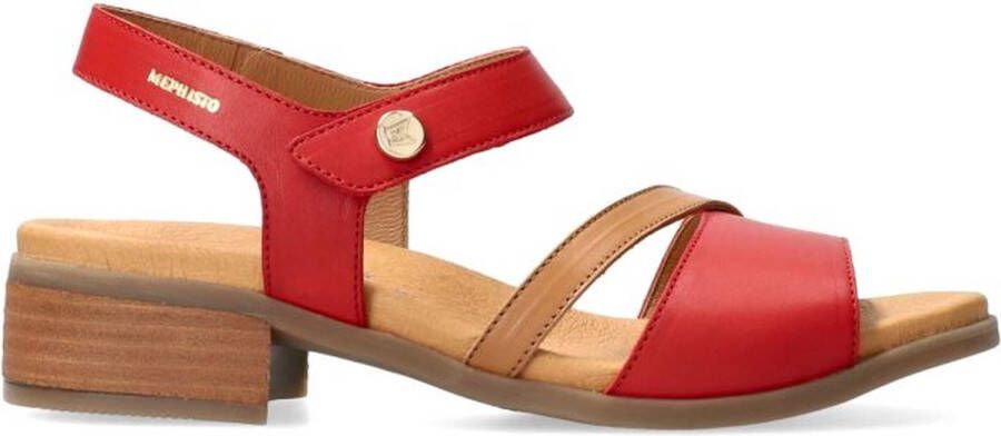 Mephisto Nikolia dames sandaal rood