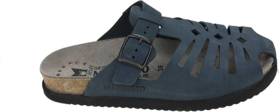 Mephisto Nikos heren sandaal blauw