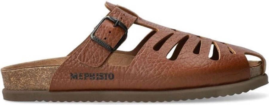 Mephisto Comfortabele Nikos Herensandaal Brown Heren