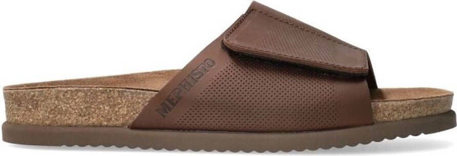 Mephisto Ontspannen herenslipper met Soft-Air tussenzool Brown Heren