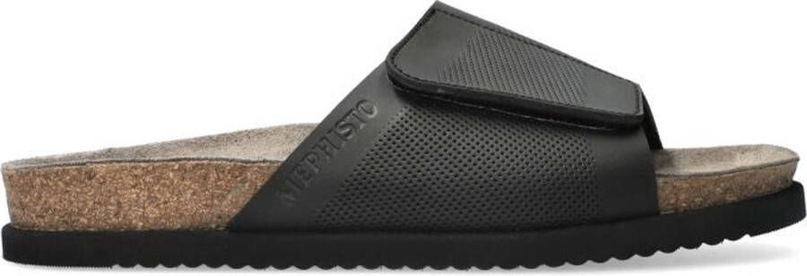 Mephisto Ontspannen herenslipper met Soft-Air tussenzool Black Heren