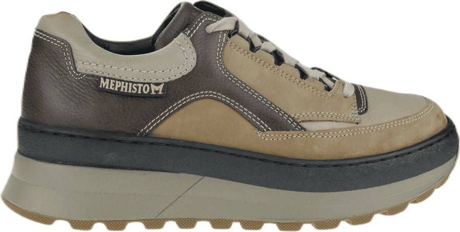 Mephisto Veelzijdige Heren Sneaker Beige Heren