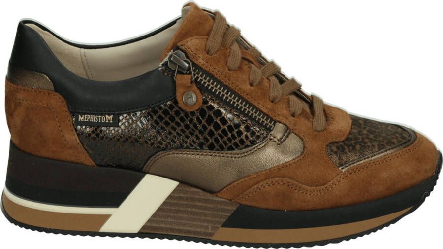 Mephisto OLIMPIA VP Volwassenen Lage sneakersDames sneakers Cognac