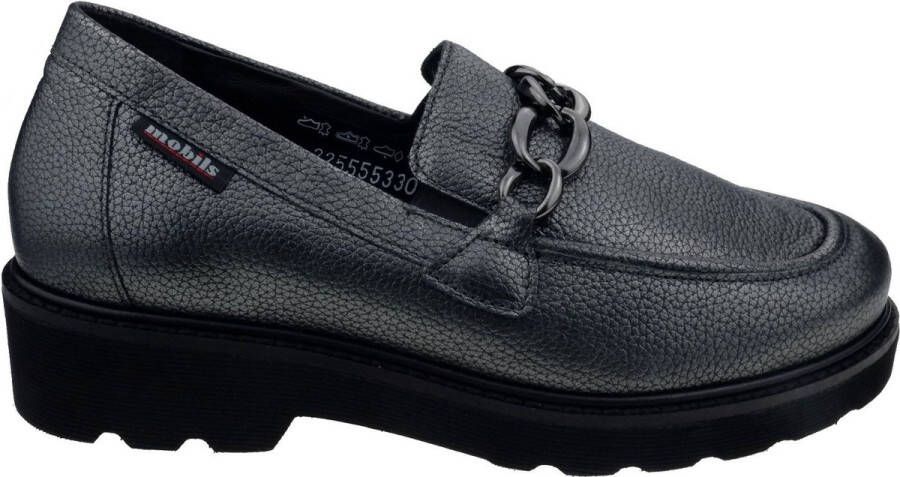 Mephisto Elegante Orla dames mocassin met brede pasvorm Gray Dames